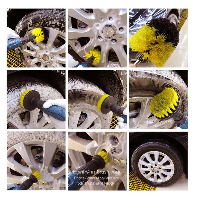 22 in 1 Power Scrubber Polishing Drill Brush Set