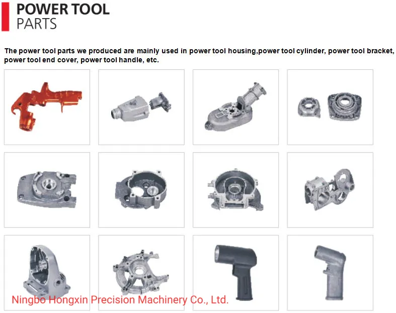 Customized OEM Aluminum Alloy Die Casting Power Tool Protect Cover